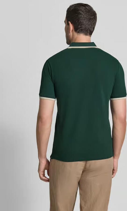 Selected slim fit poloshirt van katoenmix model 'ATLAS' - Foto 3