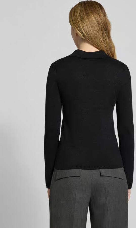 Selected Femme Slim fit shirt met lange mouwen van een mix van lyocell en katoen model 'FLURA LUREX'