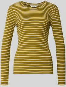 Selected Slim fit shirt met lange mouwen van katoenmix model 'ANNA'
