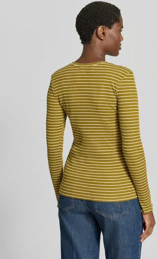 Selected Slim fit shirt met lange mouwen van katoenmix model 'ANNA' - Foto 3