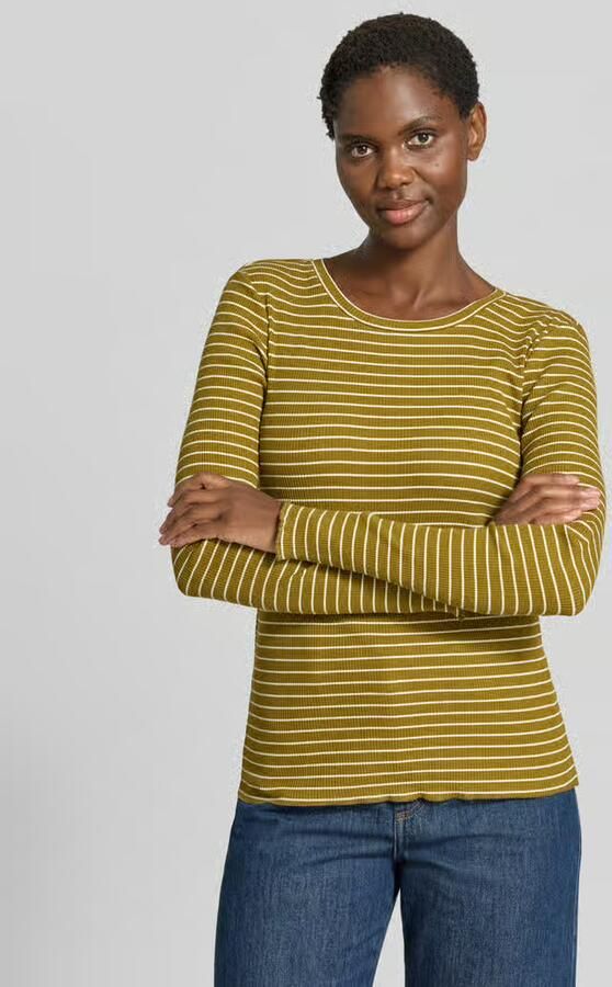 Selected Slim fit shirt met lange mouwen van katoenmix model 'ANNA' - Foto 2