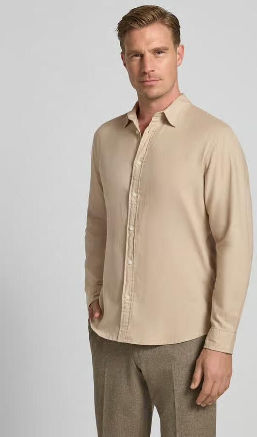 Selected Homme Slim fit vrijetijdsoverhemd van puur katoen model 'SLIMOWEN' - Foto 6