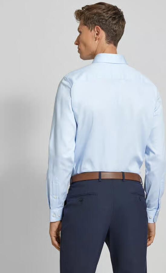 Selected Overhemd Lange Mouw 16092939 SLIM-PERFORMANCE-LIGHT BLUE MIXED WITH WHITE - Foto 10