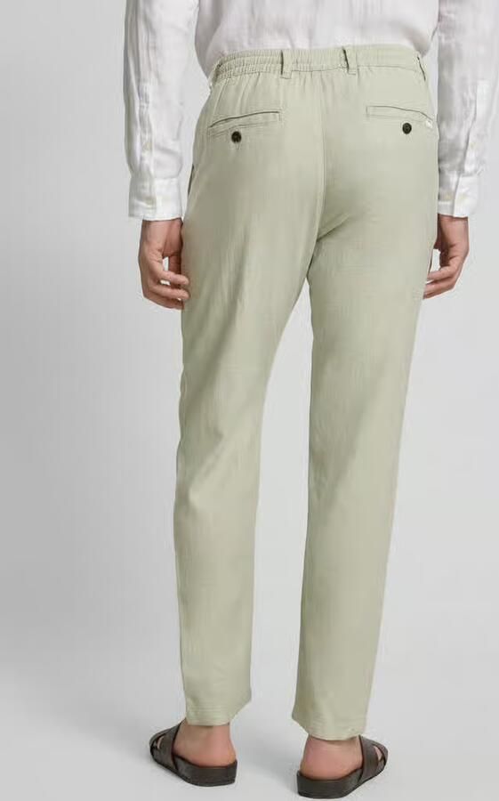 Selected Homme Slim tapered fit broek met tunnelkoord model 'Brody'