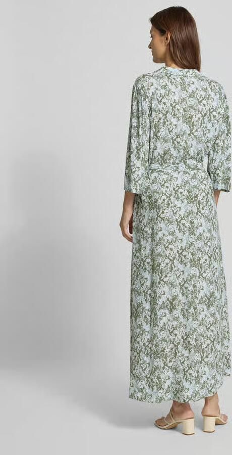 Selected Soepele maxi-jurk van pure viscose model 'FLORA' - Foto 3