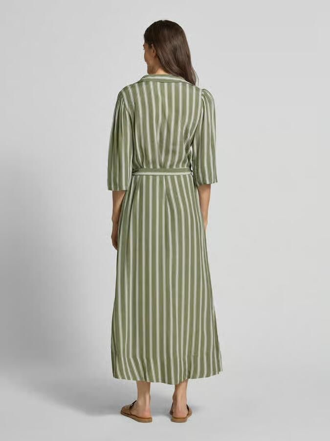 Selected Soepele maxi-jurk van pure viscose model 'FLORA' - Foto 3