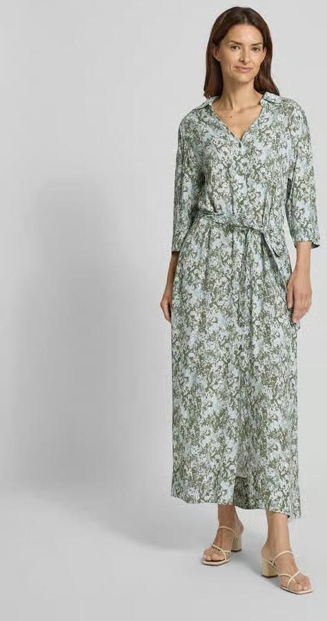 Selected Soepele maxi-jurk van pure viscose model 'FLORA' - Foto 2