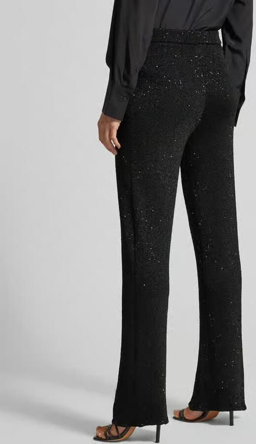 Selected Femme Stoffen broek met effectgaren model 'JOSIE'