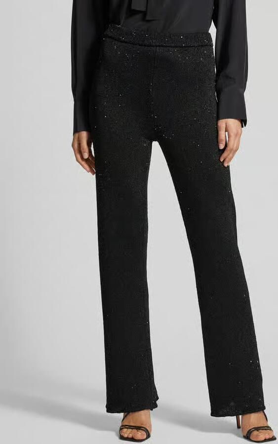 Selected Femme Stoffen broek met effectgaren model 'JOSIE' - Foto 3