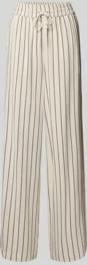 Selected Femme Stoffen broek met elastische band model 'VIVA' - Foto 2