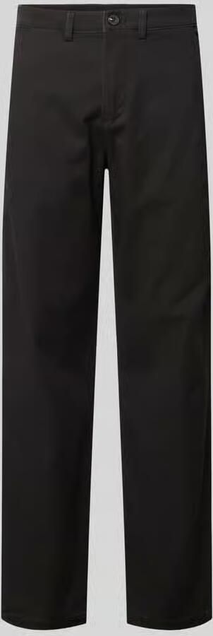 Selected straight fit chino van katoenmix model 'Miles'