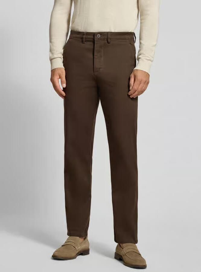 Selected straight fit chino van katoenmix model 'Miles' - Foto 2