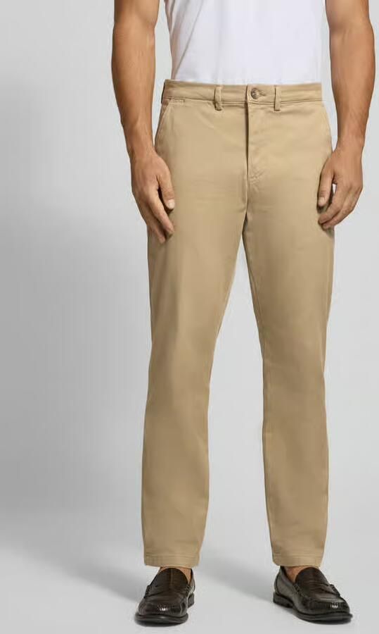 Selected straight fit chino van katoenmix model 'Miles' - Foto 3