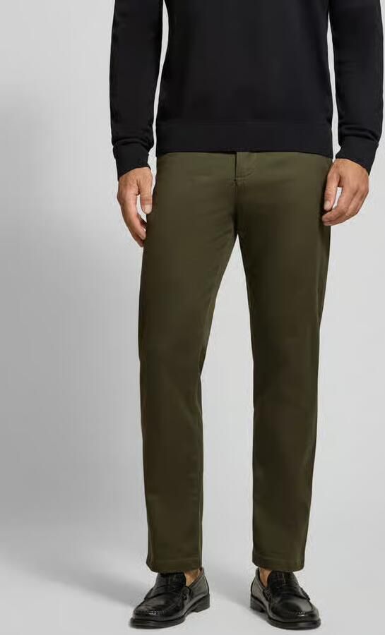 Selected straight fit chino van katoenmix model 'Miles' - Foto 3