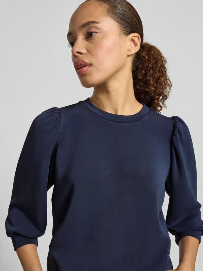 SELECTED WOMEN Dames Tops & T-shirts Slftenny 3 4 Sweat Top Donkerblauw - Foto 8