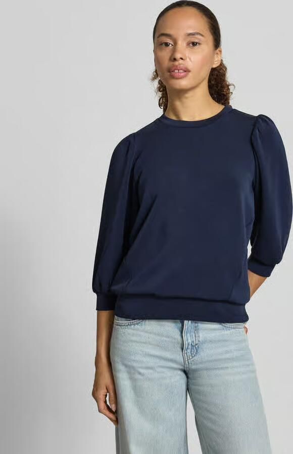 SELECTED WOMEN Dames Tops & T-shirts Slftenny 3 4 Sweat Top Donkerblauw - Foto 9