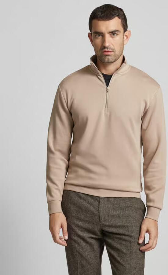 Selected Homme Regular fit sweatshirt van viscosemix model 'EMANUEL' - Foto 2