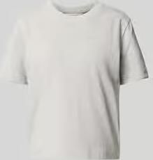 SELECTED FEMME Dames Tops & T-shirts Slfessential Ss Boxy Tee Lichtgrijs - Foto 4