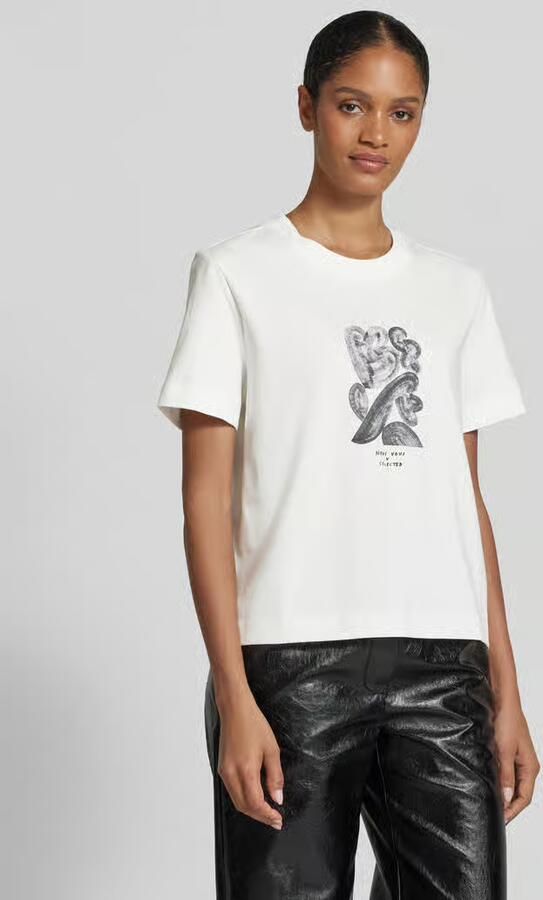 Selected Femme T-shirt met ronde hals model 'ESSENTIAL' - Foto 6