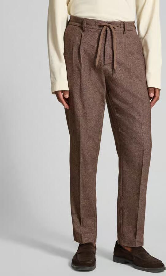 Selected Tapered broek van wol model 'LEROY' - Foto 2