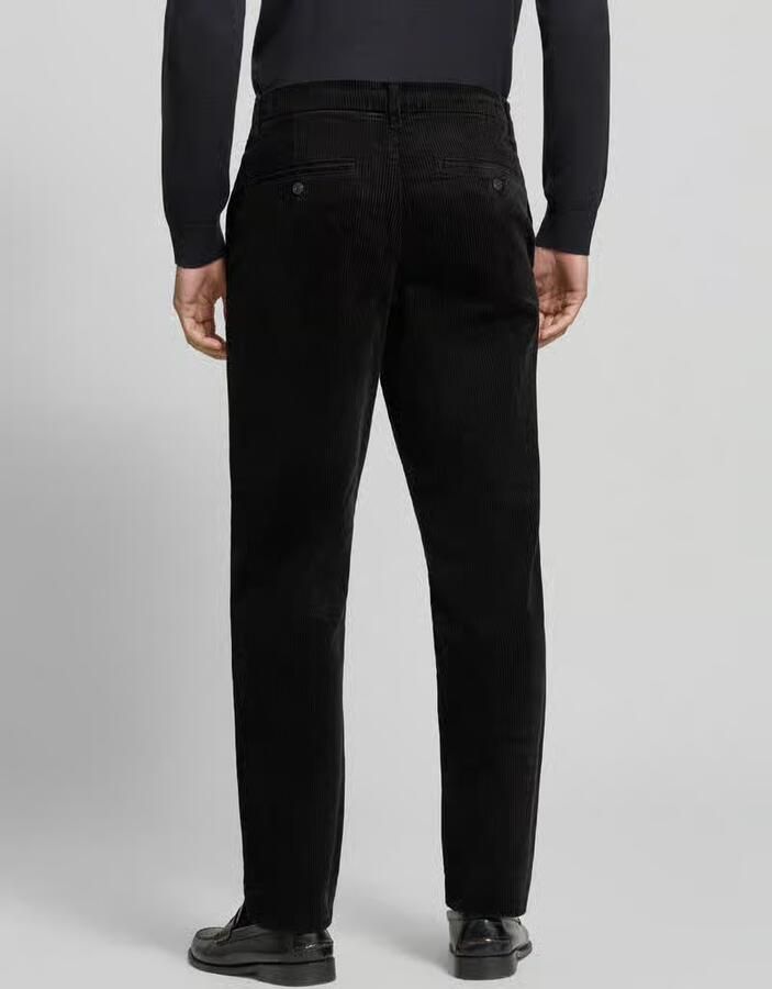 Selected Regular fit corduroy broek van puur katoen model 'LEROY' - Foto 2