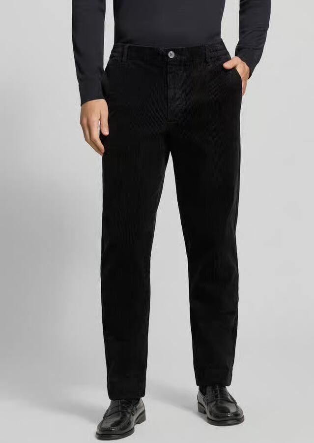 Selected Regular fit corduroy broek van puur katoen model 'LEROY' - Foto 3