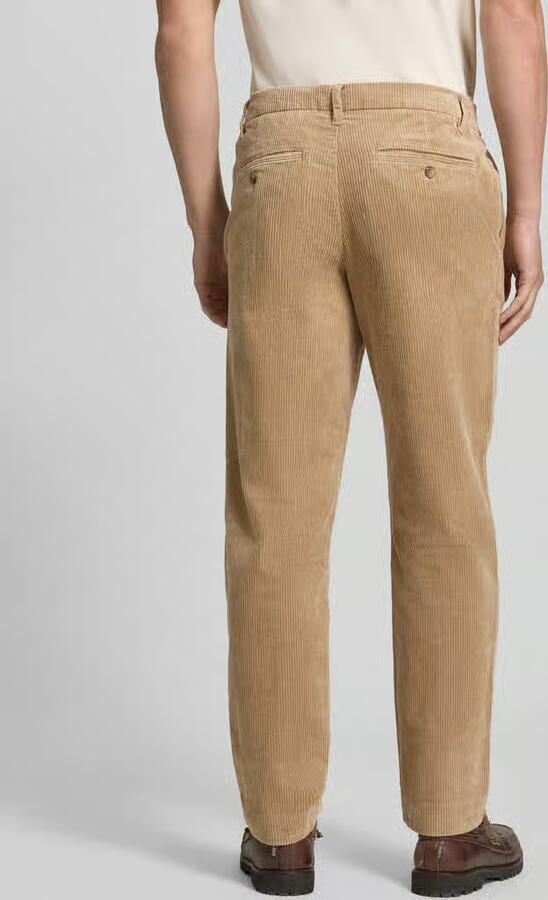 Selected Regular fit corduroy broek van puur katoen model 'LEROY' - Foto 3