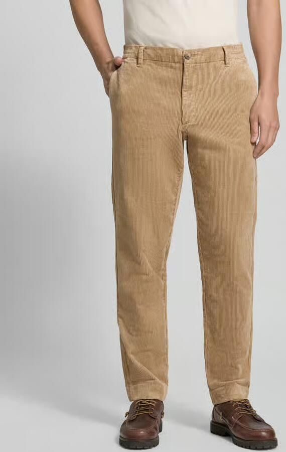 Selected Regular fit corduroy broek van puur katoen model 'LEROY' - Foto 2