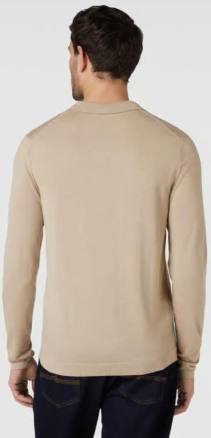 Selected Homme Trui met polokraag en effen design