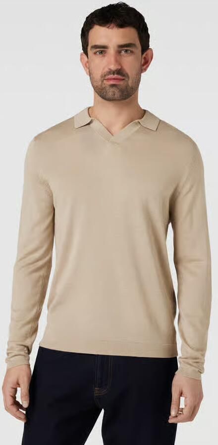 Selected Homme Trui met polokraag en effen design - Foto 2