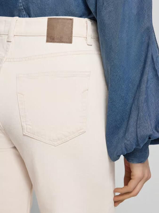 Selected Wide fit Jeans van Katoenmix Model 'WIDE BEA-KORI' - Foto 5