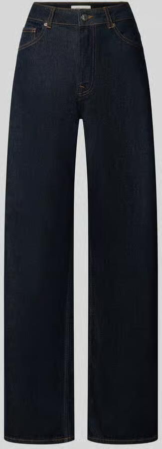 Selected wide leg jeans van katoenmix model 'BEA-KORI'