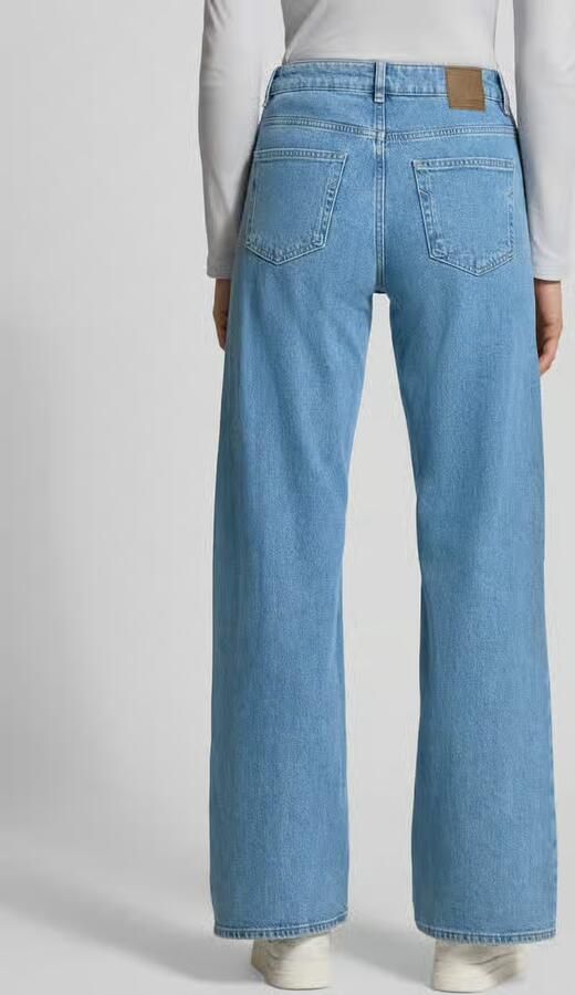 Selected Wide leg Jeans van Katoenmix Model 'WIDE BEA-KORI' - Foto 3