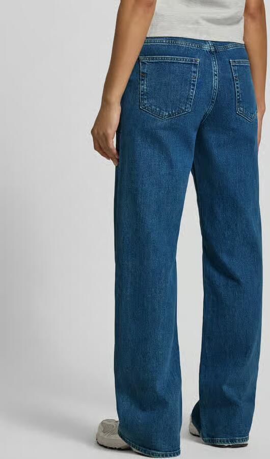 Selected Wide leg jeans van katoenmix model 'WIDE BEA-KORI' - Foto 7