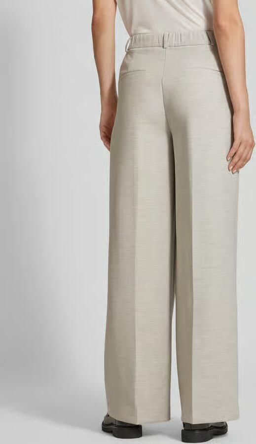 Selected Femme Wide leg stoffen broek met persplooien model 'RITA-PAXA' - Foto 7