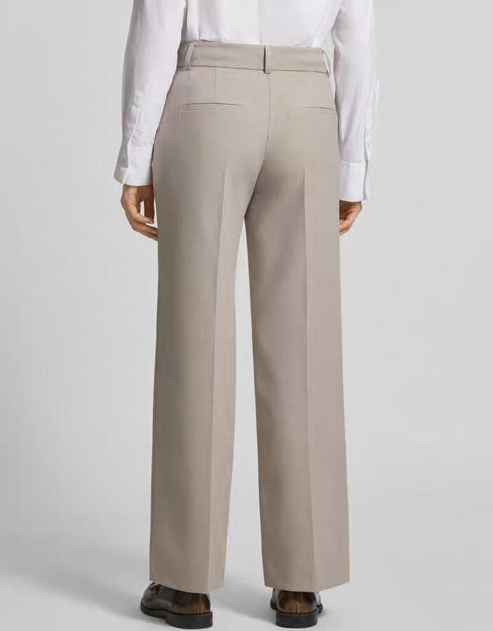 Selected Femme Wijde Pijp Tailored Broek Melange Gray Dames - Foto 7