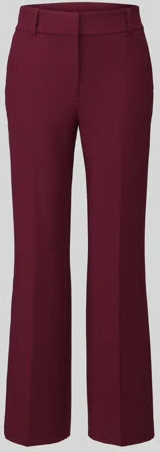 SELECTED WOMEN Dames Broeken Slfrita Mw Wide Pant Mel Bordeaux - Foto 8