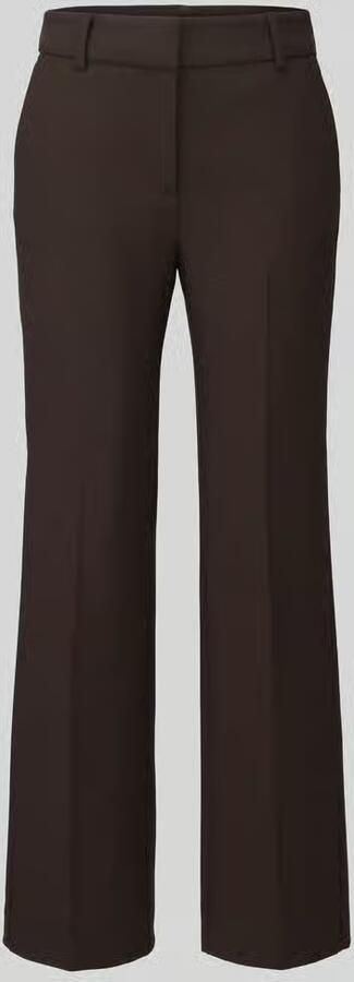 SELECTED WOMEN Dames Broeken Slfrita Mw Wide Pant Mel Bruin - Foto 8