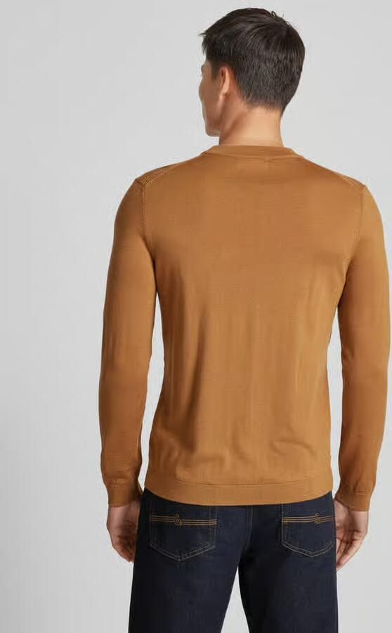 Selected Homme Wollen pullover met structuurmotief model 'TRAY' - Foto 3