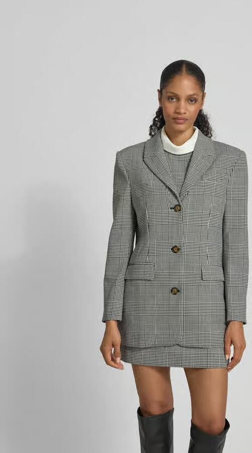 Self-Portrait Blazer met klepzakken - Foto 3
