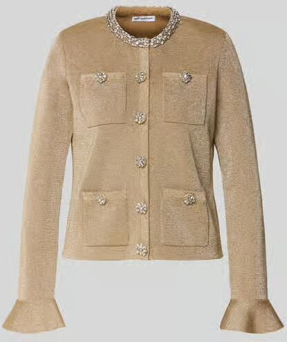 Self-Portrait Cardigan met viscose - Foto 2