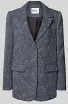 Self-Portrait Lange blazer met wol