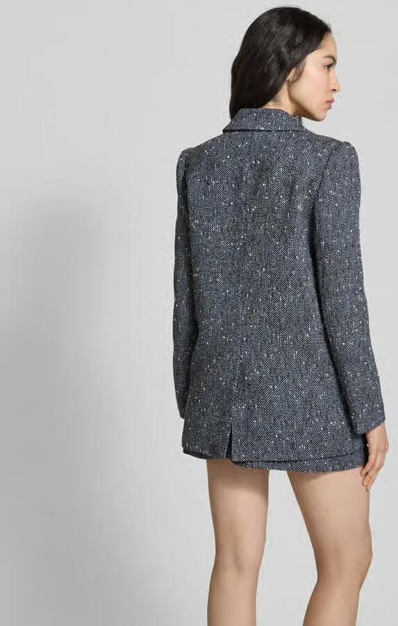 Self-Portrait Lange blazer met wol - Foto 3