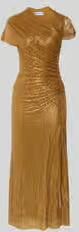 Self-Portrait Maxi-jurk met all-over siersteentjes