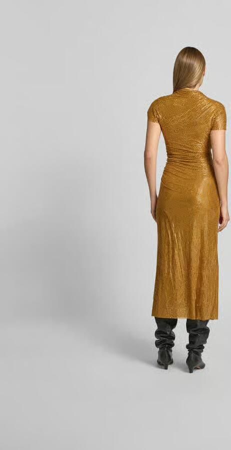 Self-Portrait Maxi-jurk met all-over siersteentjes - Foto 3