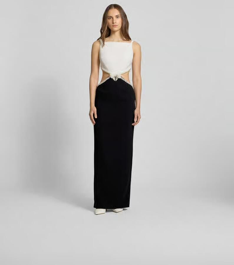 Self-Portrait Maxi-jurk met cut-outs - Foto 2