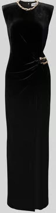 Self-Portrait Maxi-jurk met stretch - Foto 3