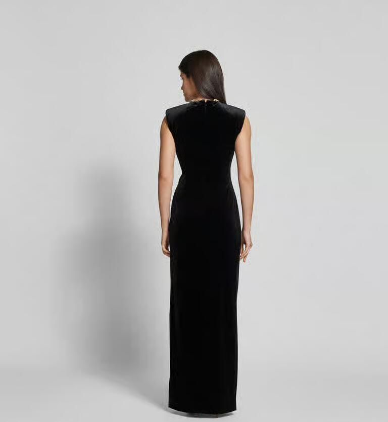 Self-Portrait Maxi-jurk met stretch - Foto 2