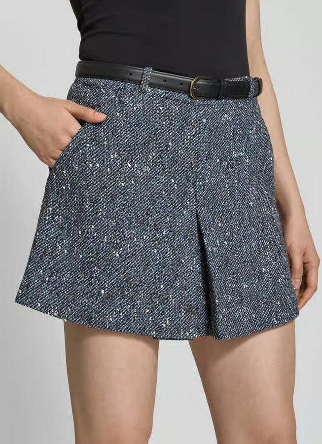 Self-Portrait Minirok met viscose