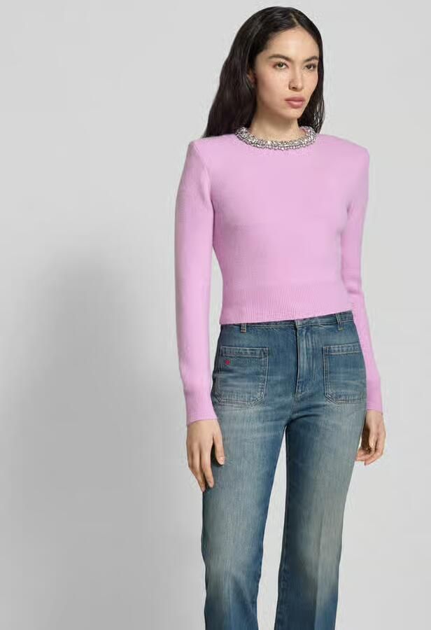 Self-Portrait Pullover met wolgehalte - Foto 2